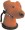 The collar can be slipped over the head or attached around the dog's neck. Either way keeping it just behind the ears and under the jaw with the cord lock.